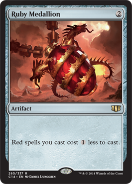 Ruby Medallion (Commander 2014 Edition) Light Play