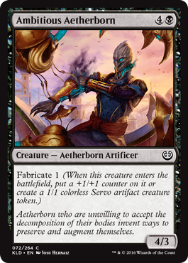 Ambitious Aetherborn (Kaladesh) Light Play