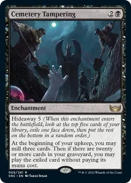 Cemetery Tampering (Streets of New Capenna) Near Mint