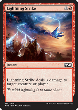Lightning Strike (Magic 2015 Core Set) Near Mint