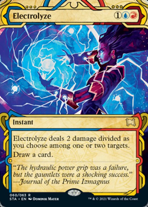 Electrolyze (Foil Etched) (Strixhaven Mystical Archive) Near Mint Foil