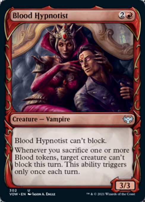 Blood Hypnotist (Showcase) (Innistrad: Crimson Vow) Near Mint