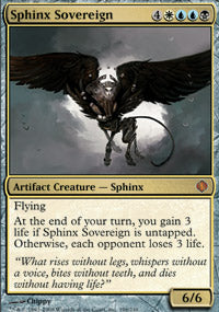 Sphinx Sovereign (Shards of Alara) Medium Play Foil