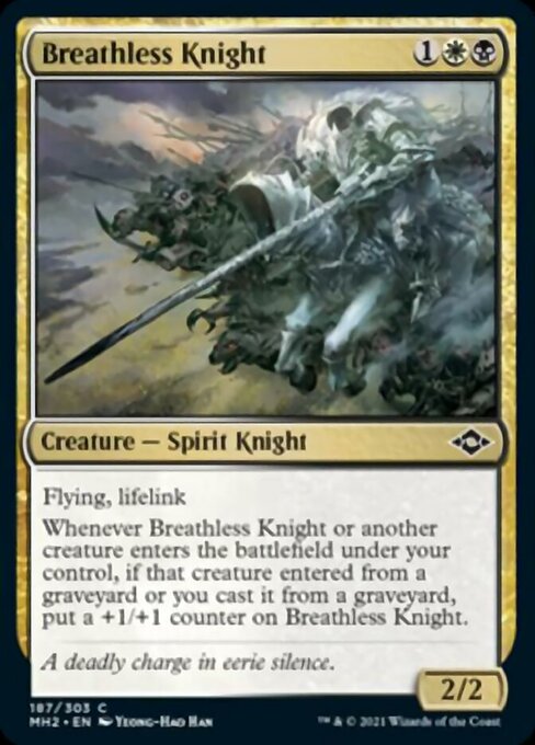 Breathless Knight (Modern Horizons 2) Medium Play Foil