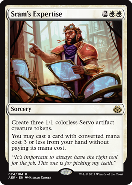 Sram's Expertise (Aether Revolt) Medium Play