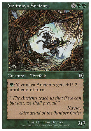Yavimaya Ancients (2) (Alliances) Medium Play