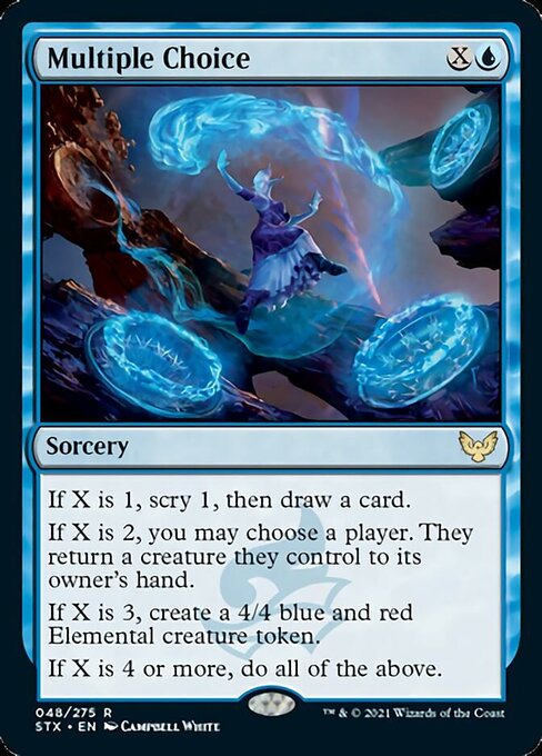 Multiple Choice (Strixhaven) Near Mint
