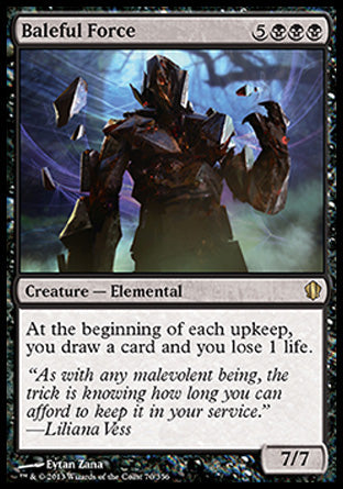 Baleful Force (Commander 2013 Edition) Light Play