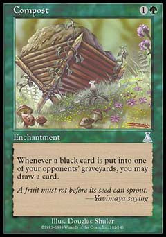 Compost (Urza's Destiny) Light Play