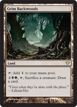 Grim Backwoods (Dark Ascension) Medium Play