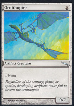 Ornithopter (Mirrodin) Medium Play Foil