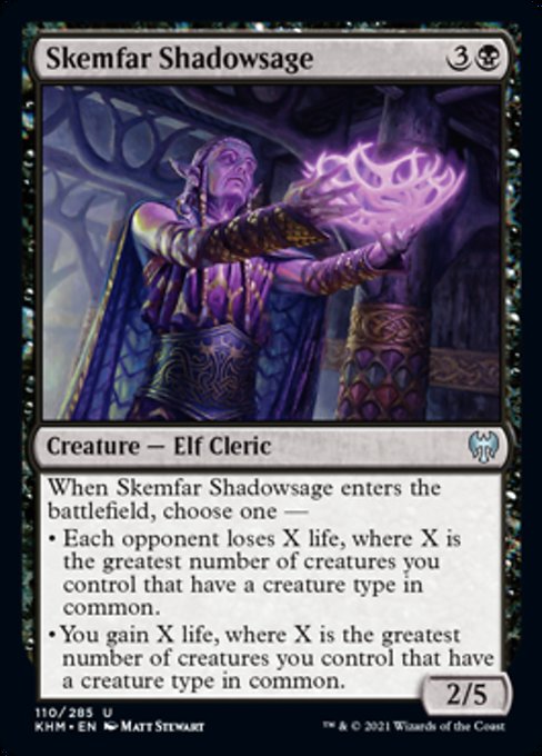 Skemfar Shadowsage (Kaldheim) Medium Play