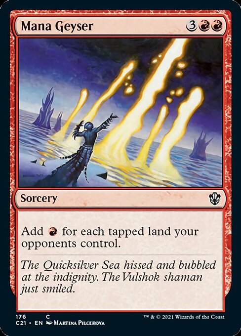 Mana Geyser (Commander 2021 Strixhaven) Near Mint
