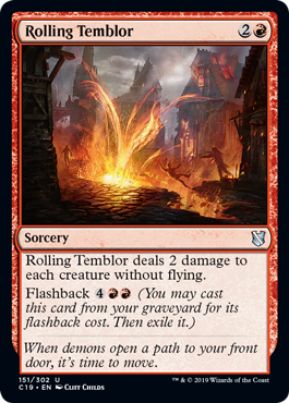 Rolling Temblor (Commander 2019) Near Mint