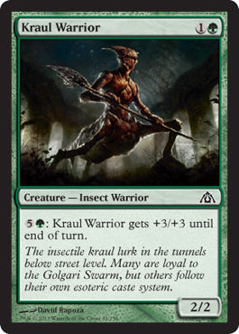 Kraul Warrior (Dragon's Maze) Medium Play