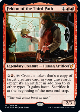 Feldon of the Third Path (Commander 2019) Medium Play