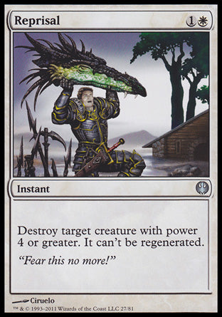 Reprisal (Duel Decks: Knights vs Dragons) Medium Play