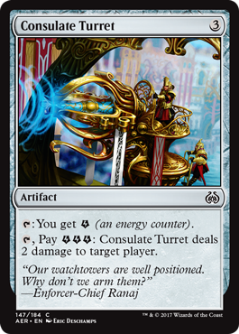 Consulate Turret (Aether Revolt) Near Mint