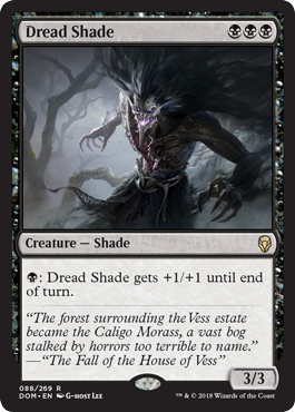 Dread Shade (Dominaria) Medium Play