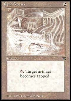 Relic Barrier (Legends) Near Mint