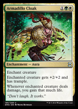 Armadillo Cloak (Eternal Masters) Light Play