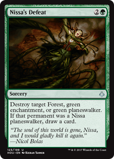 Nissa's Defeat (Hour of Devastation) Near Mint Foil