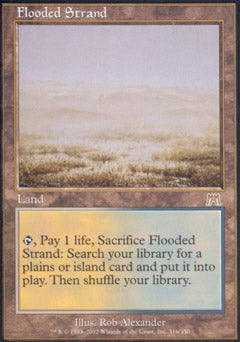 Flooded Strand (Onslaught) Near Mint