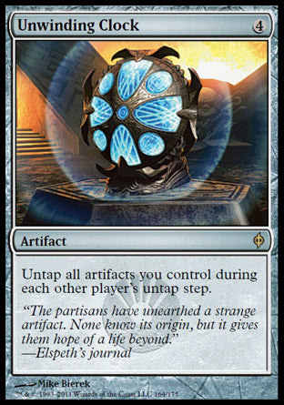 Unwinding Clock (New Phyrexia) Near Mint
