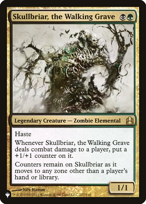 Skullbriar, the Walking Grave (The List) Near Mint