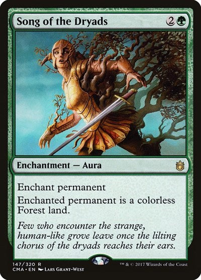 Song of the Dryads (Commander Anthology) Near Mint