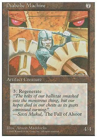 Diabolic Machine (4th Edition) Medium Play