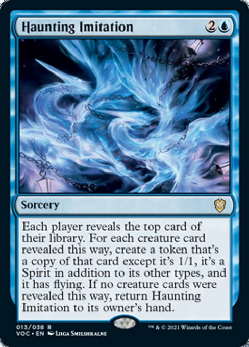 Haunting Imitation (Commander 2021 Crimson Vow) Near Mint