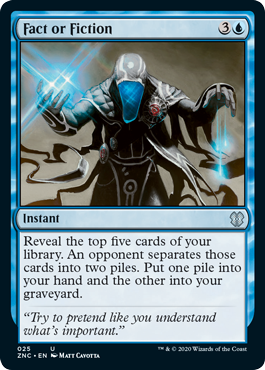 Fact or Fiction (Commander 2020 Zendikar Rising) Near Mint