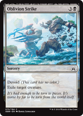 Oblivion Strike (Oath of the Gatewatch) Near Mint