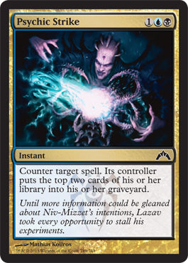 Psychic Strike (Gatecrash) Light Play