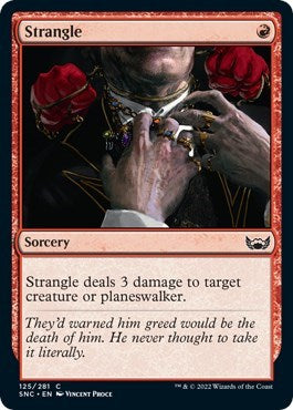 Strangle (Streets of New Capenna) Near Mint