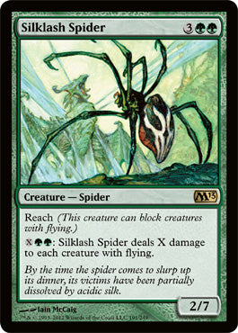 Silklash Spider (Magic 2013 Core Set) Light Play