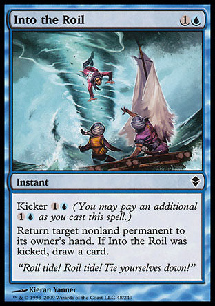 Into the Roil (Zendikar) Medium Play