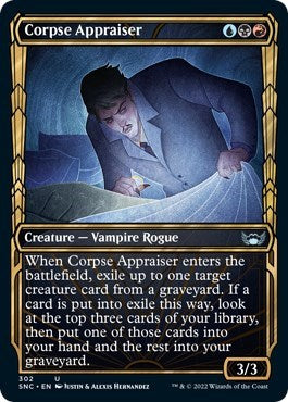Corpse Appraiser (Showcase) (Streets of New Capenna) Near Mint Foil