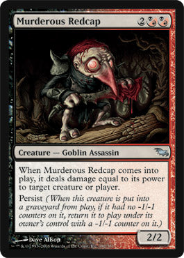 Murderous Redcap (Shadowmoor) Medium Play