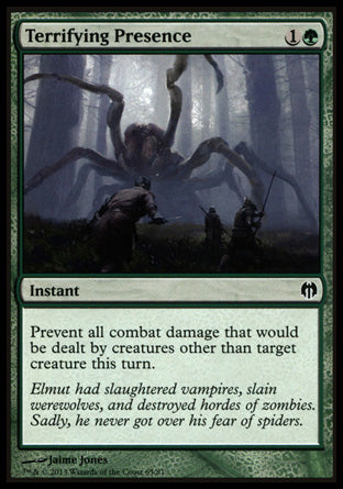 Terrifying Presence (Duel Decks: Heroes vs Monsters) Near Mint