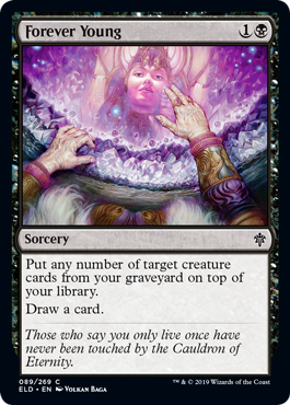 Forever Young (Throne of Eldraine) Light Play Foil