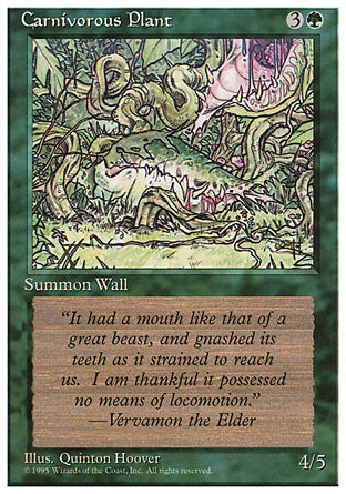 Carnivorous Plant (4th Edition) Medium Play
