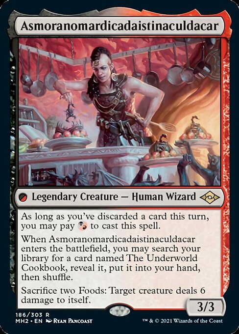 Asmoranomardicadaistinaculdacar (Modern Horizons 2) Medium Play