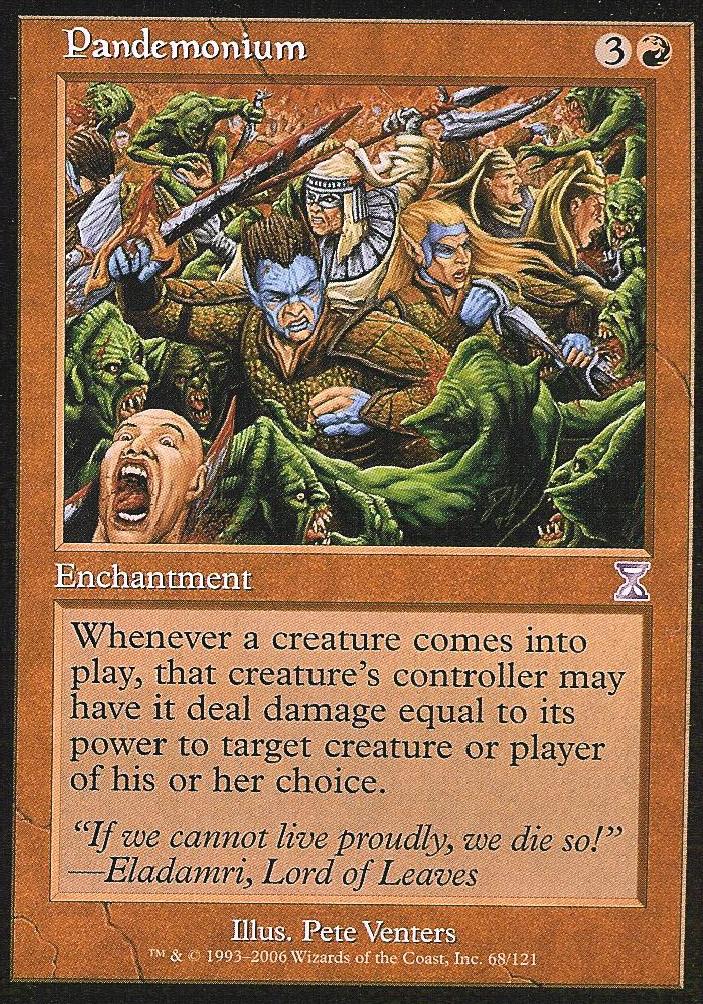 Pandemonium (Time Spiral Time Shifted) Medium Play