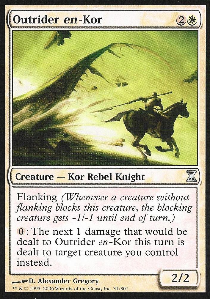 Outrider en-Kor (Time Spiral) Medium Play