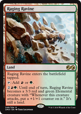 Raging Ravine (Ultimate Masters) Near Mint Foil