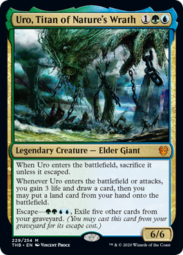 Uro, Titan of Nature's Wrath (Theros Beyond Death) Near Mint
