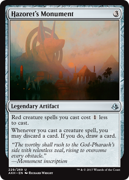 Hazoret's Monument (Amonkhet) Near Mint