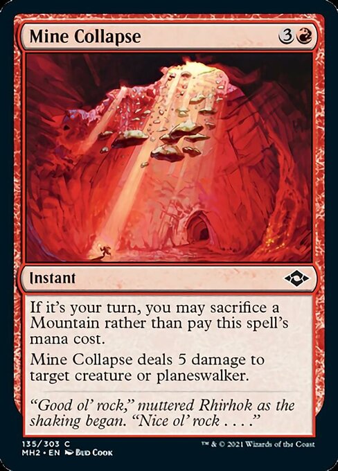 Mine Collapse (Modern Horizons 2) Near Mint